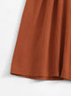 Single Breasted Elastic Detail Slip Dress