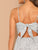 Dalmatian Print Twist Peekaboo Cami Dress