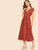  70s Self Tie Polka-dot Midi Dress
