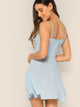 Frill Trim Fit & Flare Cami Sundress