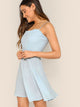Frill Trim Fit & Flare Cami Sundress