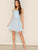 Frill Trim Fit & Flare Cami Sundress