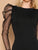 Mesh Gigot Sleeve Bodycon Dress