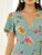 Split Thigh Wrap Maxi Floral Dress