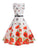 50s Floral Print Belted Dress