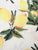 50s Lemon Print Belted Dress