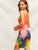 Tie Dye Bodycon Tank Dress