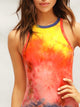 Tie Dye Bodycon Tank Dress