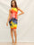 Tie Dye Bodycon Tank Dress