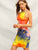Tie Dye Bodycon Tank Dress