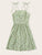 Ditsy Floral Self Tie Shoulder Dress