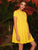 Short Sleeve Solid Smock Dress