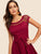 70s Bow Front Cutout Yoke Dress