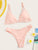 Triangle Top With High Cut Bikini Set