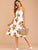 Floral Print Button Front Cami Dress