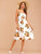 Floral Print Button Front Cami Dress