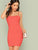 Scallop Edge Cami Bodycon Dress