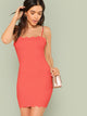 Scallop Edge Cami Bodycon Dress