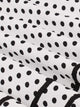 50s Tie Front Polka Dot Dress