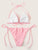 Triangle Top With Tie Side Tanga Bikini Set