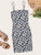 Calico Print Cami Dress