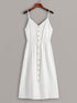Single Breasted Cami Dress