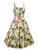 50s Tropical & Flamingo Print Cami Dress