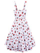 50s Cherry Print Cami Dress
