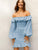 Foldover Front Lantern Sleeve Shirred Dress Without Belt