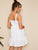 Button Through Ruffle Hem Skater Cami Dress