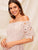Off Shoulder Fit & Flare Guipure Lace Dress