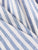 Colorful Pompom Detail Striped Smock Dress