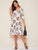 Floral Sweetheart Neck Fit & Flare Dress