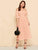Button Front Ruffle Puff Sleeve Flare Bardot Dress