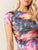 Tie Dye Bodycon T-shirt Dress