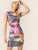 Tie Dye Bodycon T-shirt Dress
