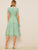 50s Swiss Dot Zip Back Fit & Flare Dress