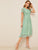 50s Swiss Dot Zip Back Fit & Flare Dress