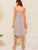 Colorful Striped Button Front Slip Dress