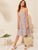 Colorful Striped Button Front Slip Dress