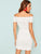 Shirred Off The Shoulder Dress