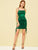 Drawstring Side Satin Bodycon Slip Dress