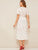 Floral Print Ruffle Hem Wrap Knotted Dress