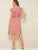 70s Ruffle Armhole Button Front Dress