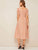 Puff Sleeve Pocket Patched Button Up Dress