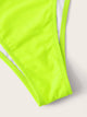 Neon Lime Underwired Top With Glitter Strap Bikini