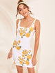  Floral Print Tank Dress