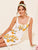  Floral Print Tank Dress