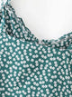 Button Front Ditsy Floral Cami Dress