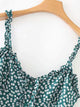 Button Front Ditsy Floral Cami Dress